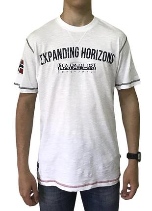 Футболка чоловіча napapijri np0a4gdq білий.