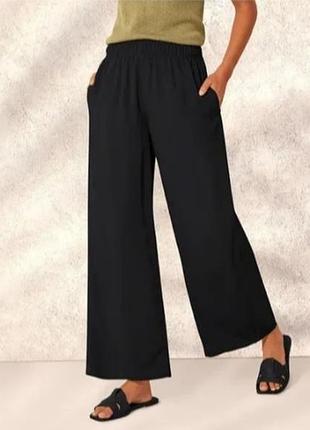 Стильні легкі літні штани esmara віскоза розмір xs, s, m, l, xl oversize 3