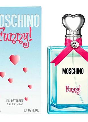 Туалетна вода жіноча moschino funny 100 мл