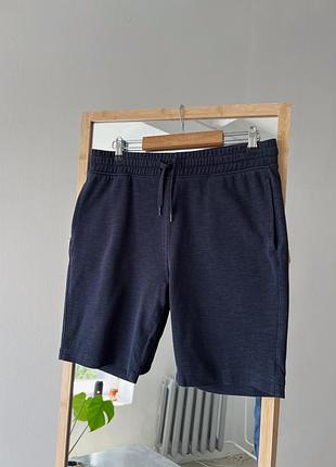 Чоловічі легкі шорти темно синього кольору від манор