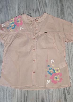 Рубашка оверсайз батист us polo assn