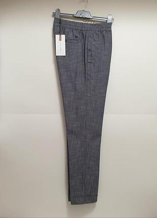 Casual friday - літні штани - m • w32/l32 - сірі з котоном - чоловічі шт32  • скандинавський бренд