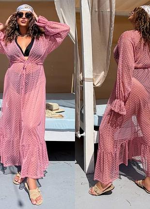 Пляжна накидка, парео