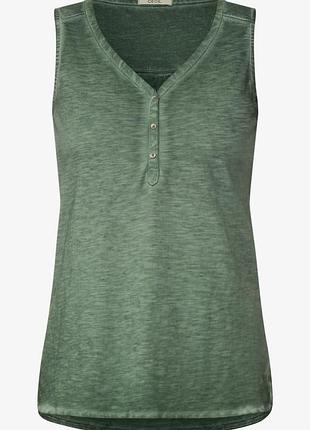 Топ котон з ефектом старіння