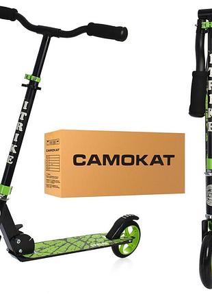 Самокат дитячий itrike sr2-039-8-gr складний