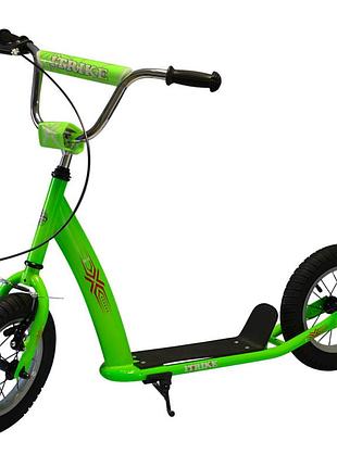 Самокат городской itrike sr2-047-gr подростковый