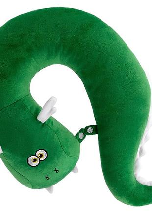 Подушка підголовник дракон робі fwpdgnrobi23gn000 зелена 35 см