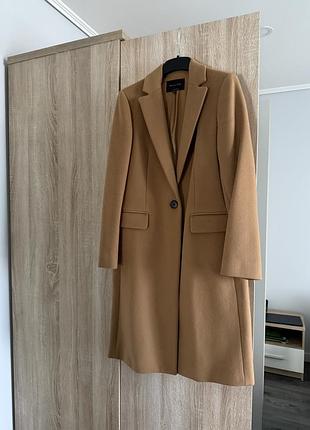Шерстяне пальто massimo dutti, розмір 38