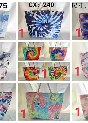 Сумка-тоут стильна та вишукана в асортименті. абстракція. 56х37х17 см.