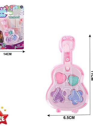 Декоративная косметика для девочек. гитара 6,5х11см минимальн заказ - 3 шт