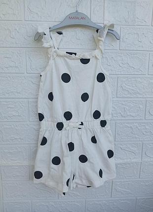 Ромпер на 2-3 года 98 см летние комбинезон на девочку