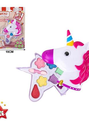 Декоративная косметика для девочек. 26,7х19х13 см единорог. детские игрушки для макияжа минимальн заказ - 3 шт