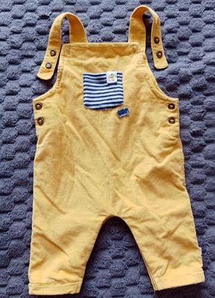 Вельветовий комбінезон