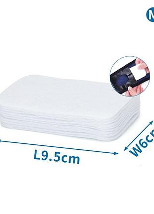 Диск-прокладка ватный защитный для гигиенических трусиков для домашних животных. д9,5хш6 см. гигиена и уход.