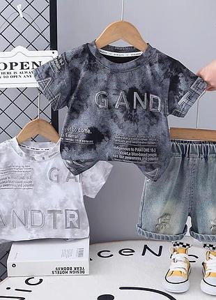 Детский летний костюм на мальчика