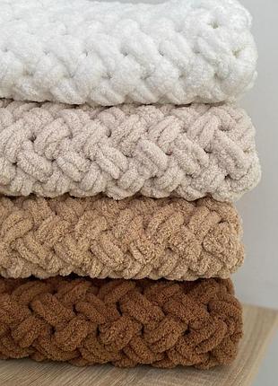 Детский плюшевый плед гипоаллергенное одеяло для младенцев для крестин, выписки, для люльки и коляски