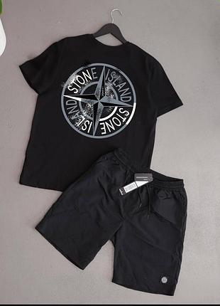 Футболка+шорти stone island