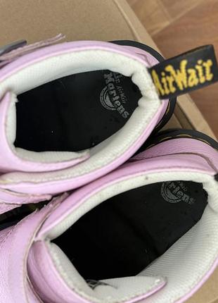 Черевики dr. martens devon heart pink lavender 39 оригінал5 фото