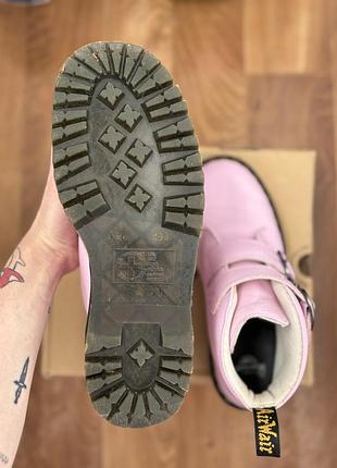 Черевики dr. martens devon heart pink lavender 39 оригінал3 фото