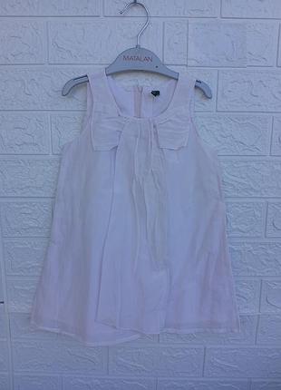 Тоненькое батистое платье на полтора-два года 90 см