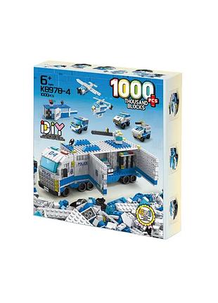 Конструктор "полиция", 1000 деталей (k8978-4)