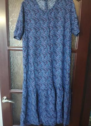 Платье из штапеля