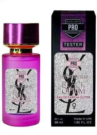 Black opium glitter