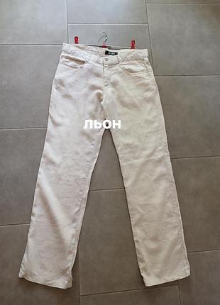 Базові якісні лляні штани