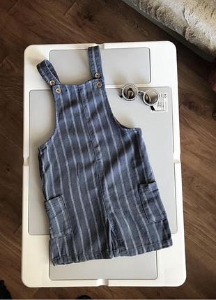 Стильний якісний легкий комбінезон літній