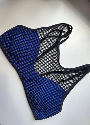 Купальний топ в сітку