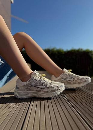Nike p-6000 beige grey