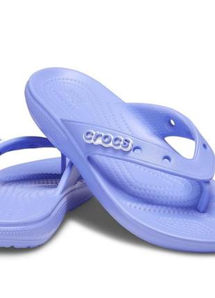 Шлепанцы вьетнамки / Вьетнамки crocs classic flip-flop digital violet