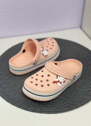 Крокси на дівчинку crocs диьячі крокси шльопанці шльопки дитячі крокси