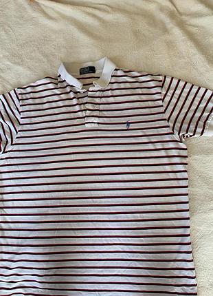 Винтажная футболка polo ralph lauren оригинал