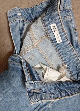 Джинси zara широкі 38р