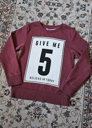 Свитшот стильный двунитка