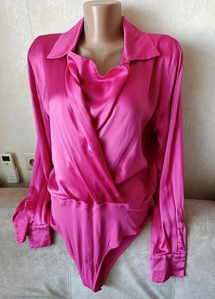 Шелковая блуза -боди, escada