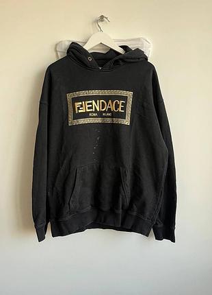 Fendi versace худі з дефектами оригінал