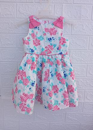Платье на девочку 12-18 месяцев 86 см платье детское на рочек