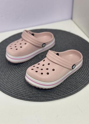 Крокси на дівчинку crocs дитячі крокси шльопанці на дівчинку