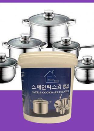 Паста універсальна over cookware cleaner для видалення надскладних забруднень 500 г