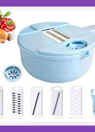 Многофункциональная терка овощерезка для нарезки овощей multi function chopper 14 в 1