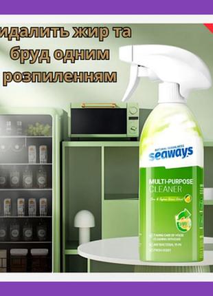 Професійний очисний засіб від жиру cleaning spray seaways 2500ml