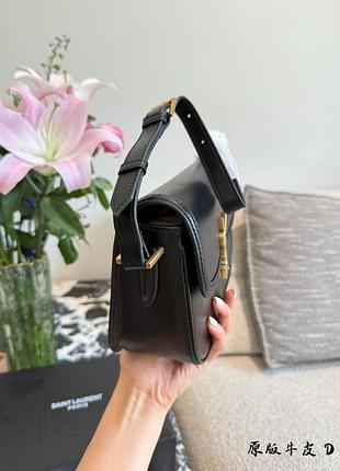 Шкіряна чорна сумка 🖤 8