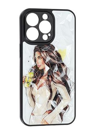 Чехол prisma ladies new для apple iphone 13 pro yellow