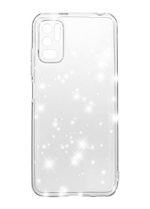 Силікон clear shine xiaomi poco m3 pro/ note 10 5g, transparent