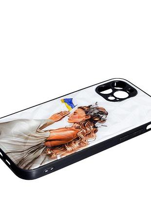 Чехол prisma ua для apple iphone 12 pro max ukrainian with flag