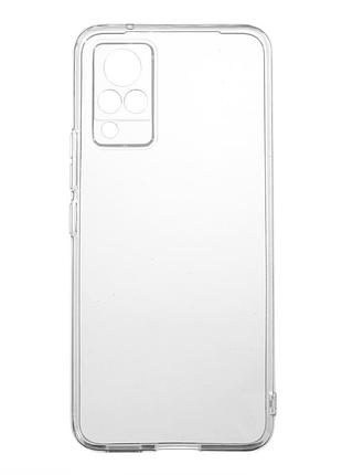 Силікон tpu smtt vivo v21,  transparent
