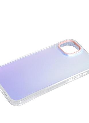 Накладка chamelion style apple iphone 14 plus, рожевий пісок, оригінальний чохол tpu для захисту смартфона 2