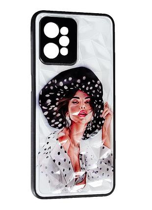 Чехол prisma ladies new для realme c31 girl in a hat